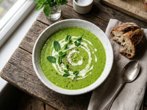 Pea & Mint Soup